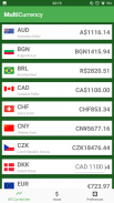 MultiCurrency - Currency Exchange screenshot 1