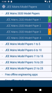 JEE Mains Model Papers Free Practice screenshot 4