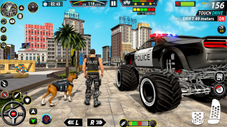 Police Monster Truck Car Games screenshot 8