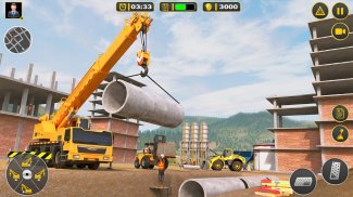 वास्तविक निर्माण ट्रक खेल 2024 screenshot 7