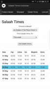 Salaah Times Leicester screenshot 3