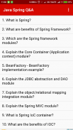 Java Spring - Interview Questions & Answers screenshot 1