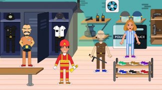 Pretend Play Prison Town Story screenshot 1