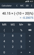 Calculator screenshot 2