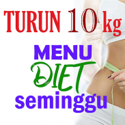 Menu Diet Seminggu screenshot 2