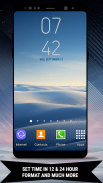 Galaxy Note8 Digital Clock Widget screenshot 4