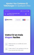 Créer Un CV En Français Et PDF screenshot 7