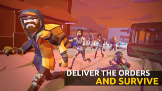 Delivery Z: Food Courier Simulator screenshot 0