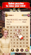 Word Holiday: Crossword & Design screenshot 1