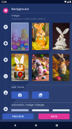 Easter Bunny Live Wallpaper screenshot 1