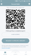 GroestlPay Wallet screenshot 1