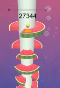 Fruit Helix Crush Game : Ball Helix Jump Game screenshot 1