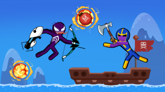 Spider Stickman Fighting 3 - Supreme Duelist screenshot 1