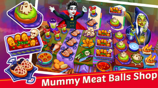 Halloween Cooking: Chef Madness Fever Games Craze screenshot 0