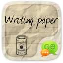 GO SMS PRO WRITING THEME