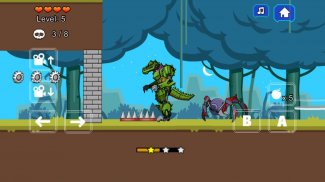 Robot Crocodile Toy Robot War screenshot 3