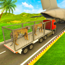 Wild Animal Transport Truck Icon