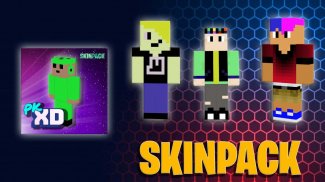 Skins PK XD For MCPE screenshot 0