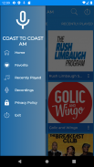 Coast to Coast AM Talk Radio App screenshot 0