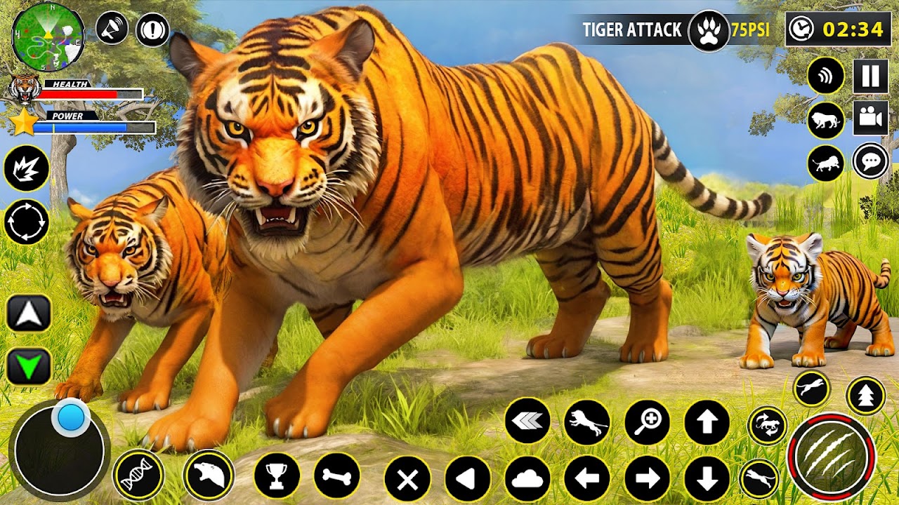 Wild Tiger Family survival Simulator Game - Загрузить APK для Android |  Aptoide