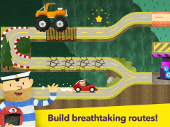 Kids car racing game  - Fiete screenshot 1