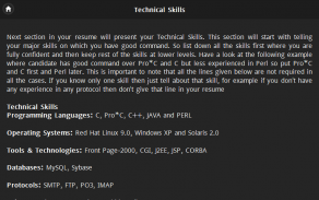 How to Write CV screenshot 3