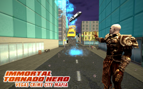 Robot Tornado Crime Simulator-Immortal Flying Hero screenshot 1