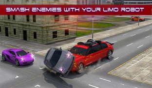 Limo Robot Transformation: Transform Robot Games screenshot 10