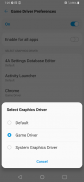 Graphics Driver Preferences screenshot 1