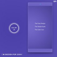 GA™ Theme | PURPLE - 🎨Tema SONY Xperia screenshot 2