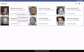 Birthday reminder screenshot 4
