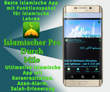Islamic Pro - Gebetszeiten, Azan Quran and Qibla screenshot 5