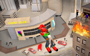 Stickman Super Rope Hero Gangstar City screenshot 3