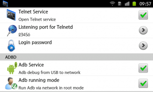 Telnet Server & Network adb screenshot 0