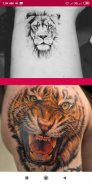 Wild Animal Tattoo Designs screenshot 1