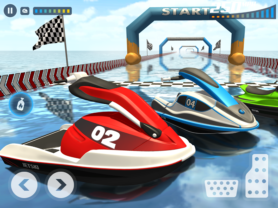 Escape Shark Game : Jet ski Driving New Boat Games for Android - Download