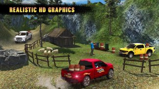 Offroad Hilux Up Hill Climb Truck Simulator 2017 screenshot 1