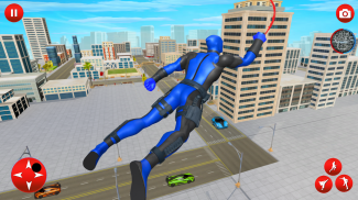 Speed Rope Hero Superhero Game screenshot 2