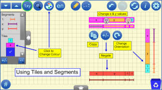 Algebra Tiles by mathies screenshot 3