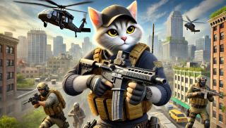 Super Cat Hero Open World Game screenshot 14