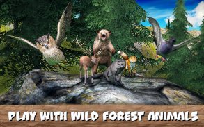 Wild Forest Survival: Animal Simulator screenshot 11