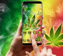 (FREE)Weed Rasta Smoke New 2018 Theme screenshot 3