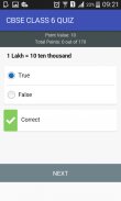 CBSE CLASS 6 QUIZ screenshot 6