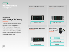 HPE Storage 3D Catalog screenshot 0