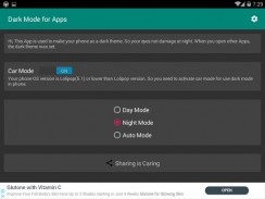 Dark Mode for Apps Night Mode screenshot 9