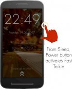 Fast Talkie - Lock Screen PTT for Zello and VP screenshot 1