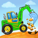 Truck games for kids - builder Icon