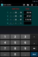 Swim Splitter Split Calculator screenshot 12