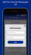 Switzerland Newspapers | Swiss Newspapers screenshot 1