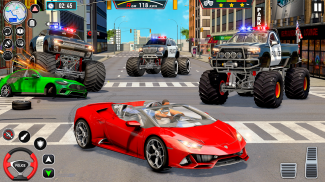 Police Monster Truck Car Games screenshot 3